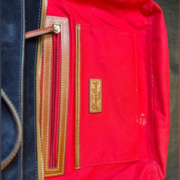 DOONEY & BOURKE Tote Navy suede - Picture 13 of 16